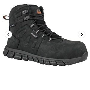 HOSS NWT Tikaboo UL Safety Work Boot 11.5 Black Waterproof Composite Toe ASTM